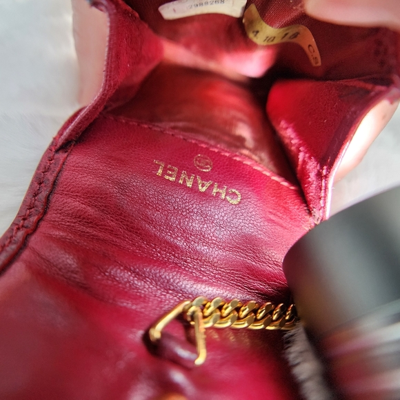 Chanel Red Key Chain W/Pouch - Picture 8 of 8